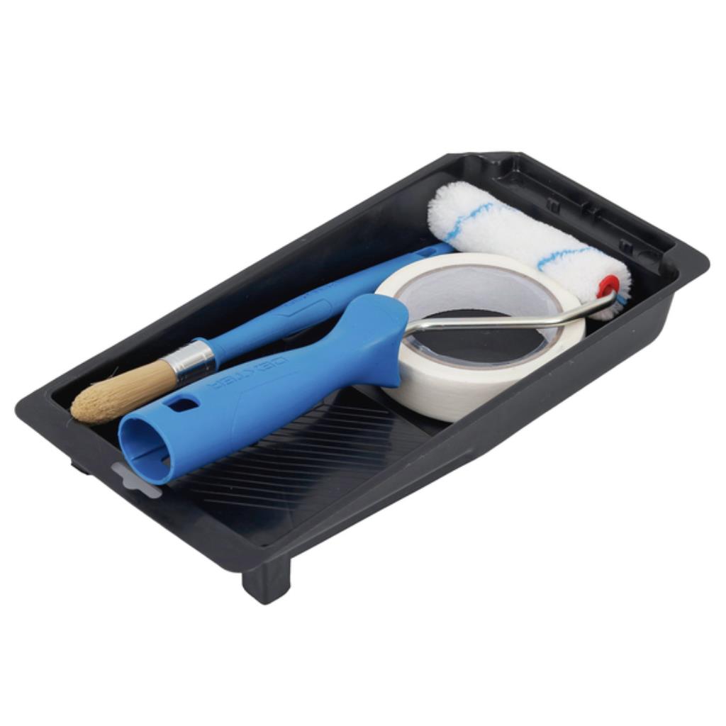 Kit de Pintura Parede Lisa 11cm Dexter – 3 Peças – Ideal para Pequenos Reparos