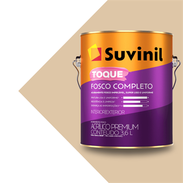 Tinta Acrílica Suvinil Fosco Completo 3,6L Areia – O Equilíbrio Perfeito entre o Clássico e o Toque Premium