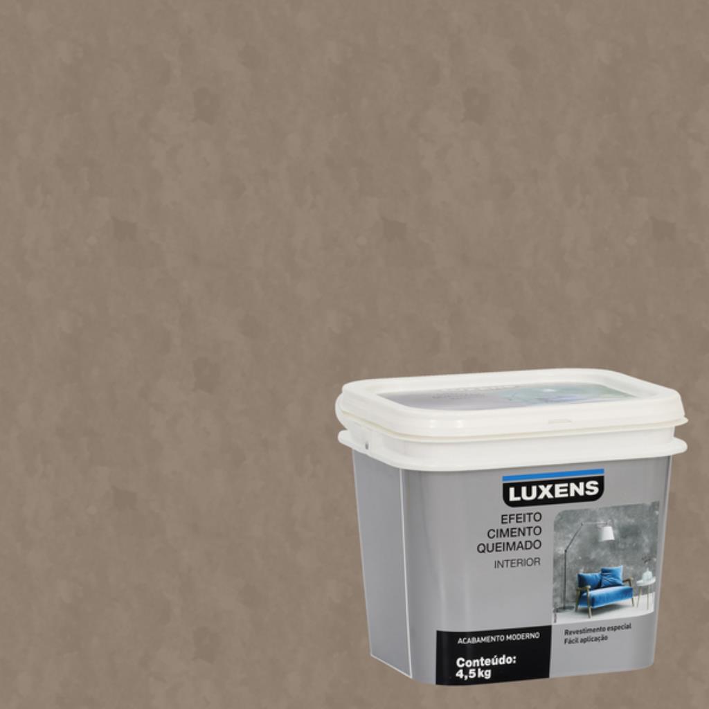 Efeito Cimento Queimado Luxens 4,5kg – Modernidade e Praticidade
