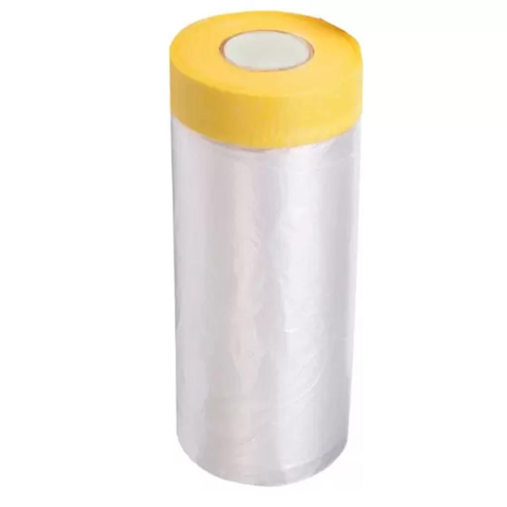 Plástico Filme Proteção Salva Pintura 240cm x 10m – Mascaramento Eletrostático para Pintura Impecável e Sem Sujeira