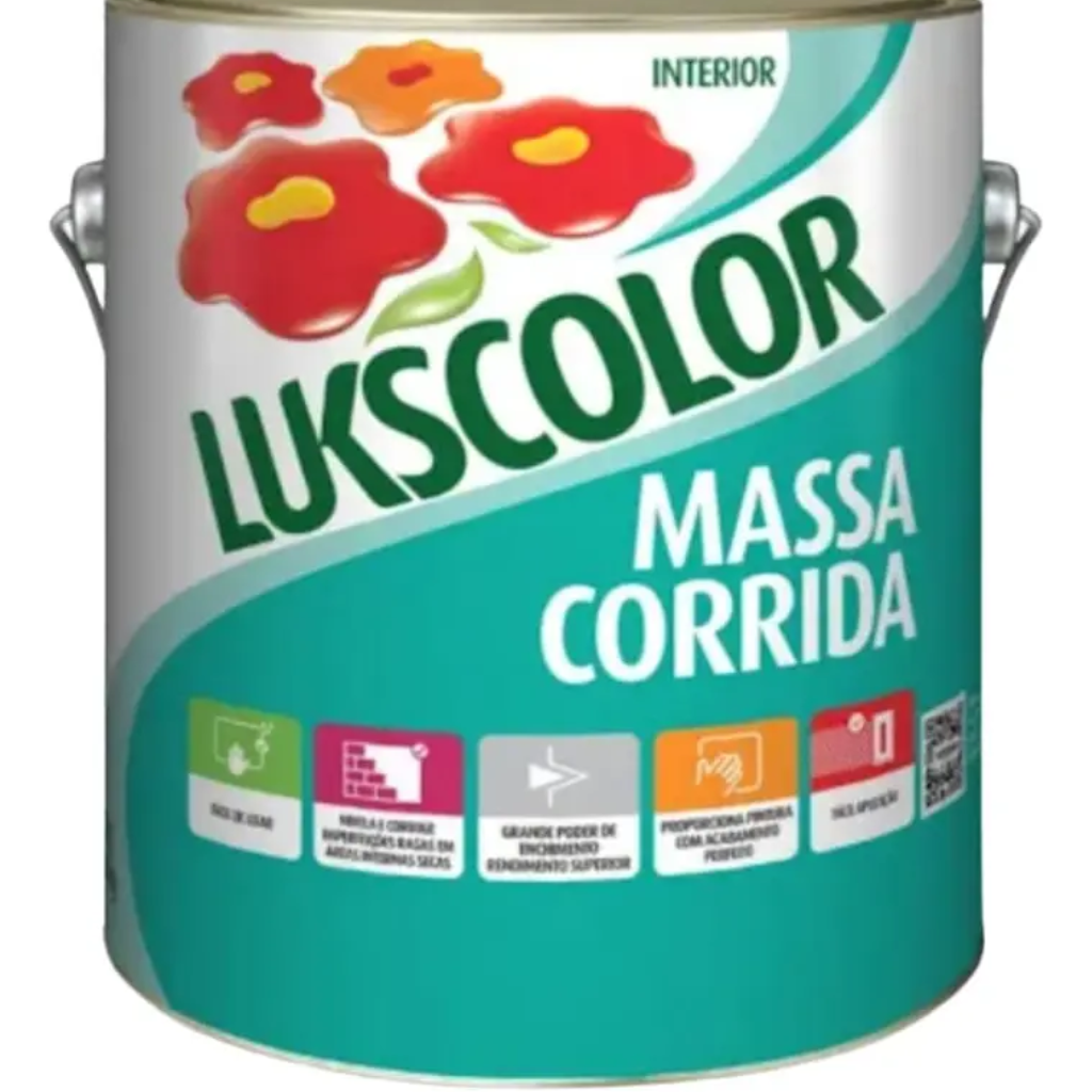 Massa Acrílica Coral Branca 1,5kg – Reparo Externo