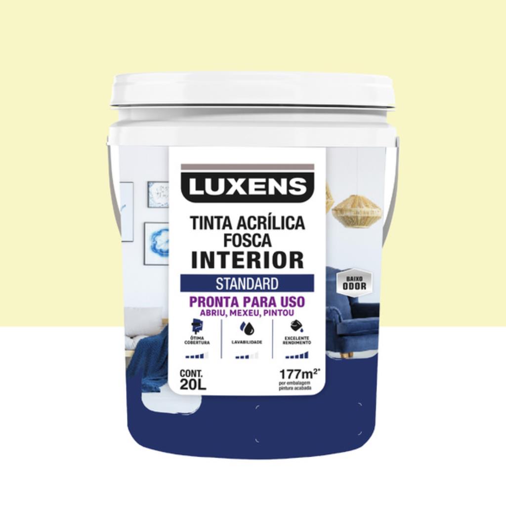 Tinta Luxens Cream 20L – O Equilíbrio Perfeito entre o Branco e o Bege