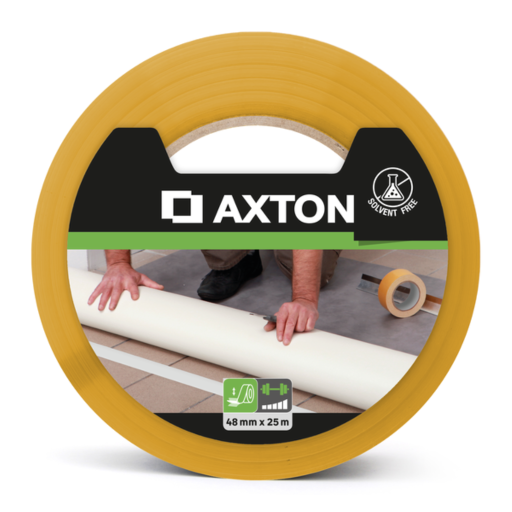 Fita Dupla Face 48mm x 25m Axton – Fixação Forte e Multiuso