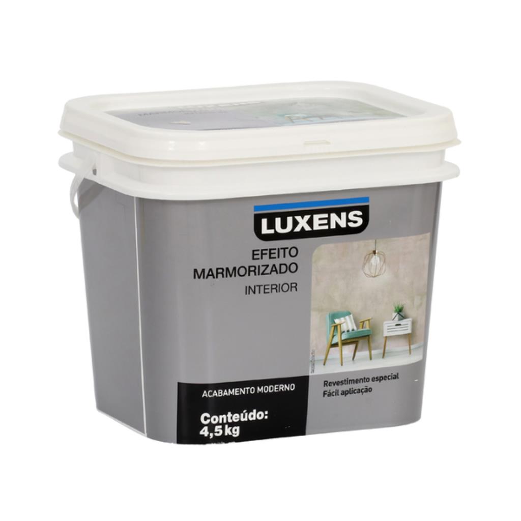 Tinta de Efeito Marmorizado Luxens 4,5 kg Quartzo Branco – Acabamento Premium