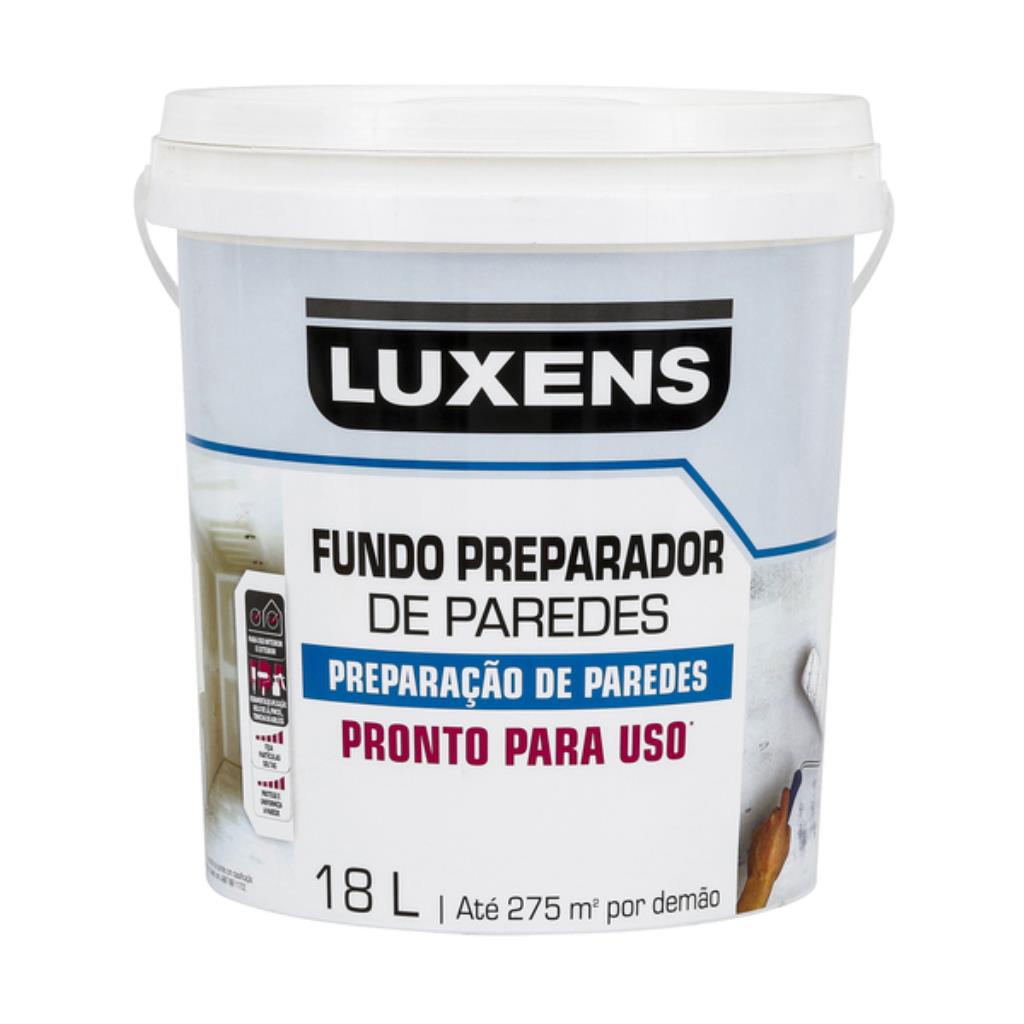 Fundo Preparador Luxens 18L – A Base Firme para uma Pintura Duradoura