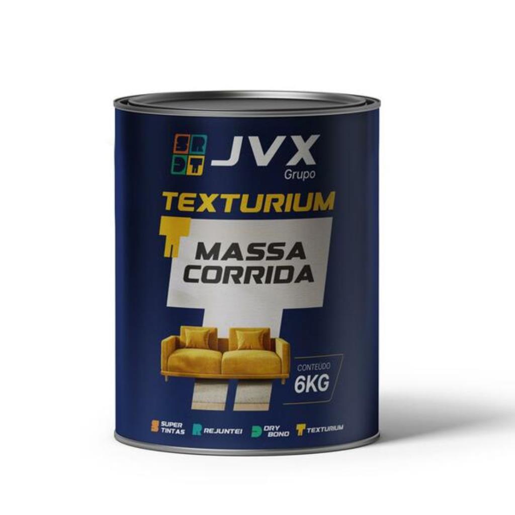 Massa Corrida JVX 6kg Galão – Nivelamento Prático e Econômico para Ambientes Internos