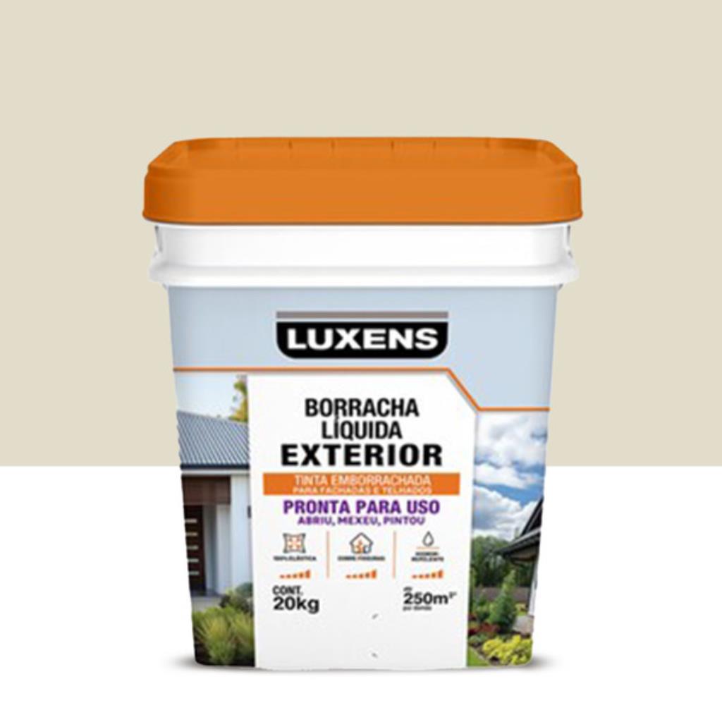 Tinta Emborrachada Luxens Algodão Egípcio 20Kg – A Blindagem Elástica para sua Fachada