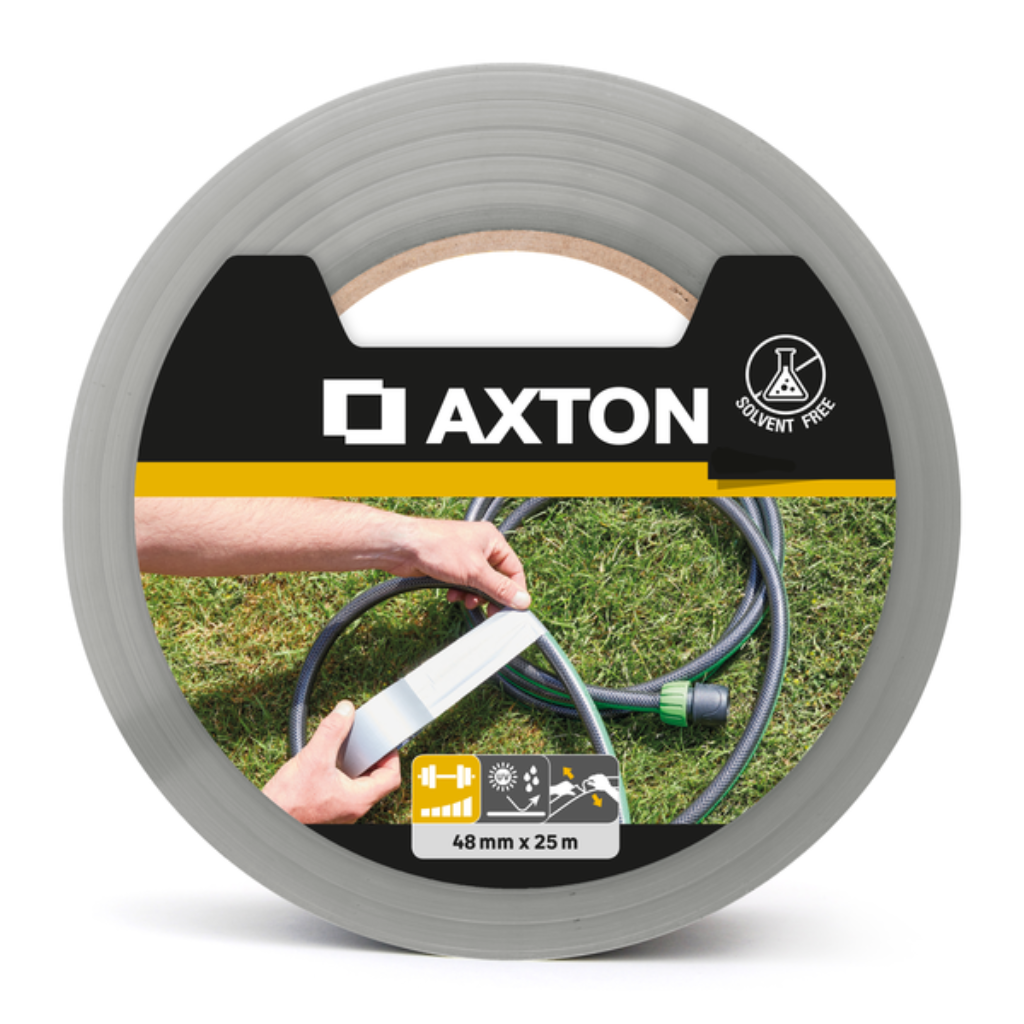 Fita Adesiva Silver Tape 48mm x 25m Axton – Reparo Multiuso de Alta Resistência