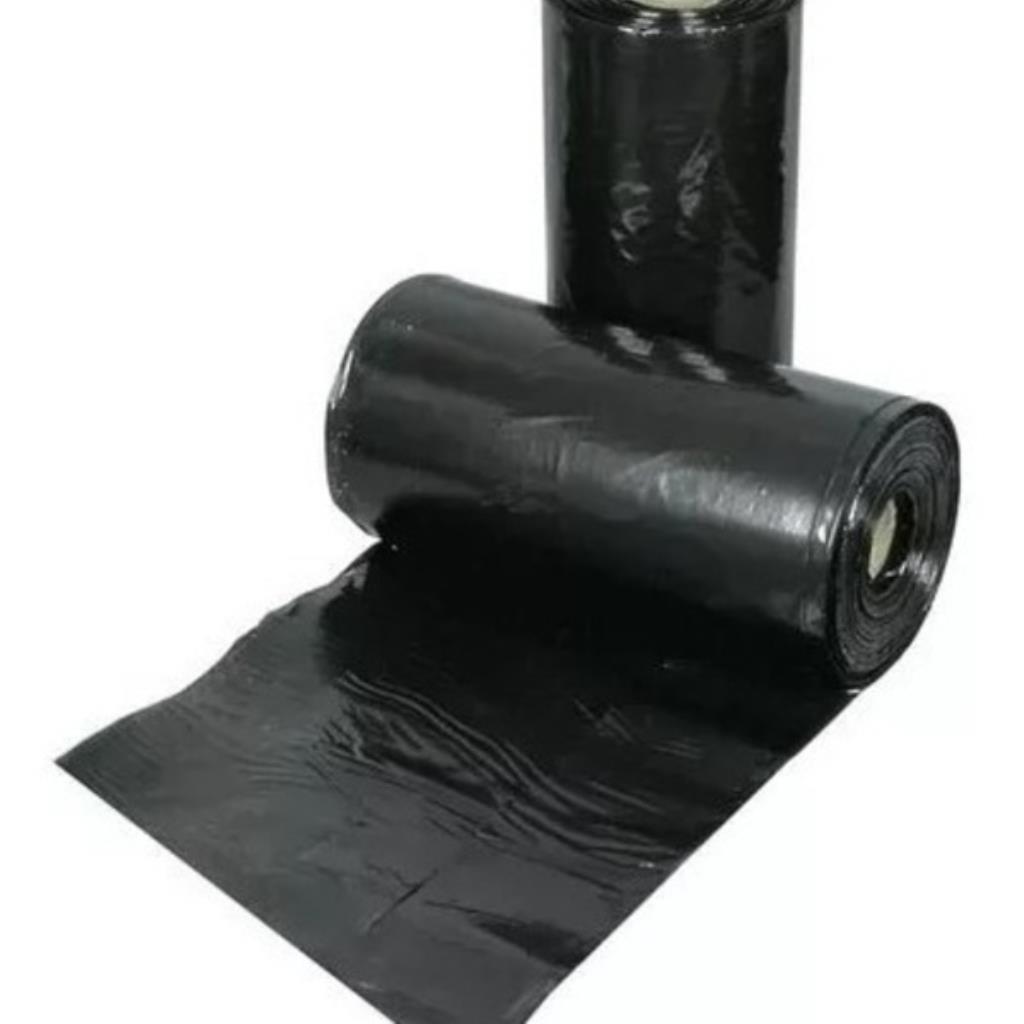 Plástico Preto Grosso 4x10m – Lona de Alta Resistência para Proteção e Impermeabilização