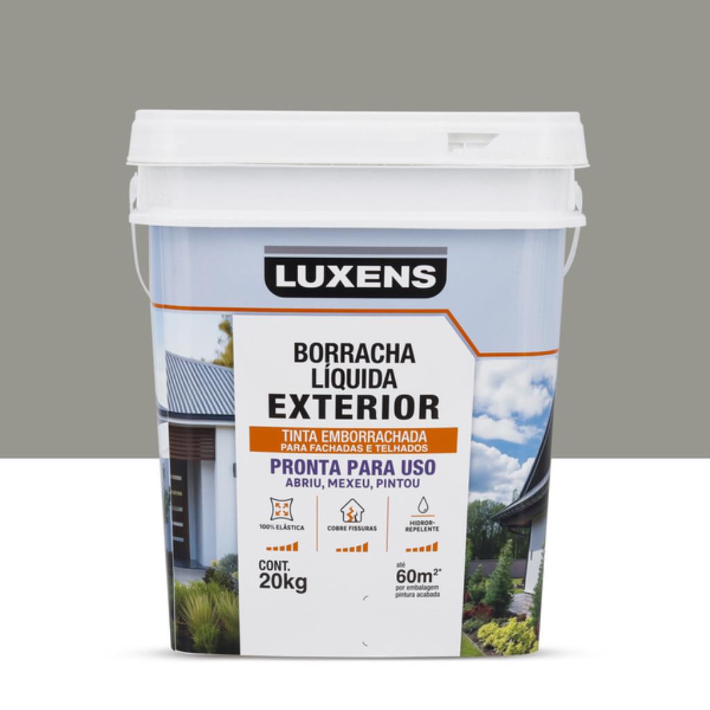 Tinta Emborrachada Luxens Elefante 20Kg – Sua Fachada Blindada e Moderna