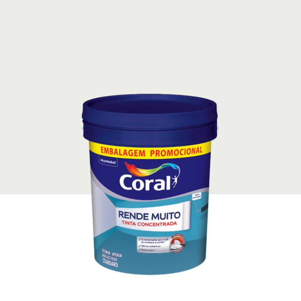 Tinta Acrílica Fosca Coral 20L Branco Gelo – A Elegância e Proteção Essencial para Ambientes Internos e Externos