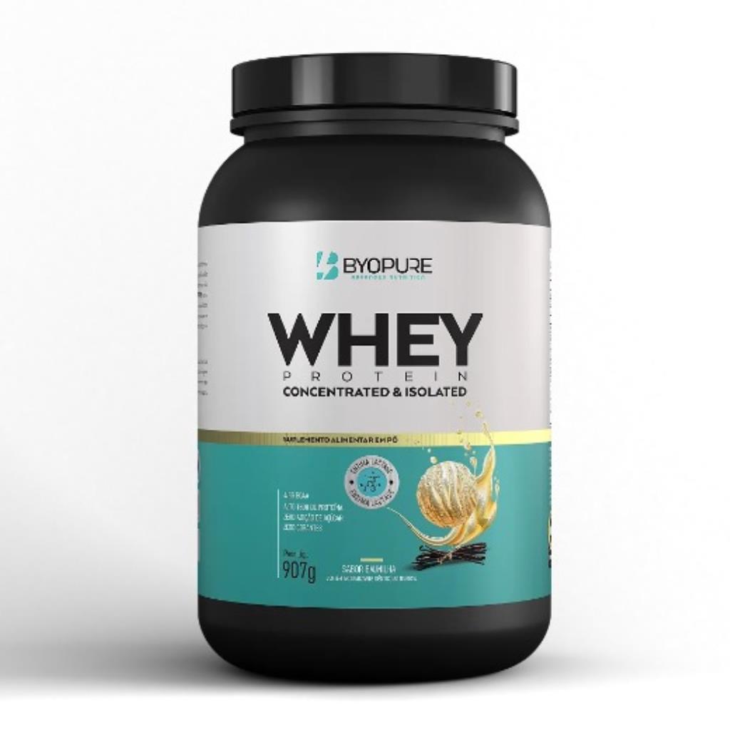 Whey Concentrated & Isolated (Cappuccino) Byopure - 907g