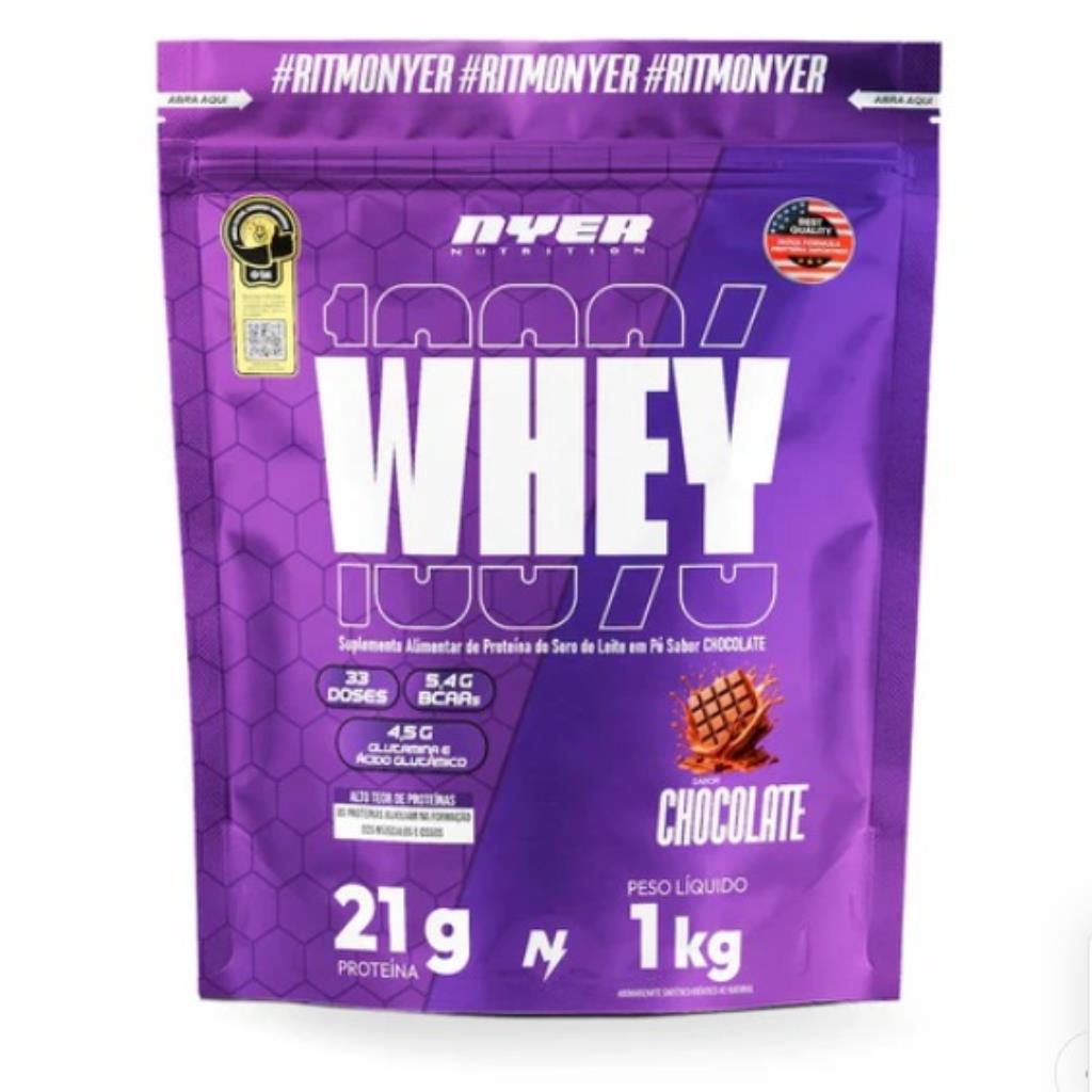 Whey Protein Refil (Doce de Leite) Nyer - 1kg