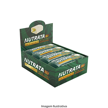 Barra Proteíca (Pistache c/ Chocolate Branco) Nutrata - 40g