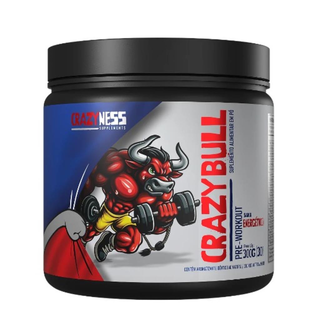 CrazyBull Pré Treino (Energetico) Byopure - 300g