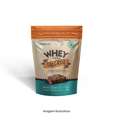 Whey Protein Salgado (Queijo) Byopure - 345g
