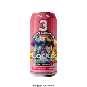 Power Drink (Pink Lemonade) Locko - 473ml