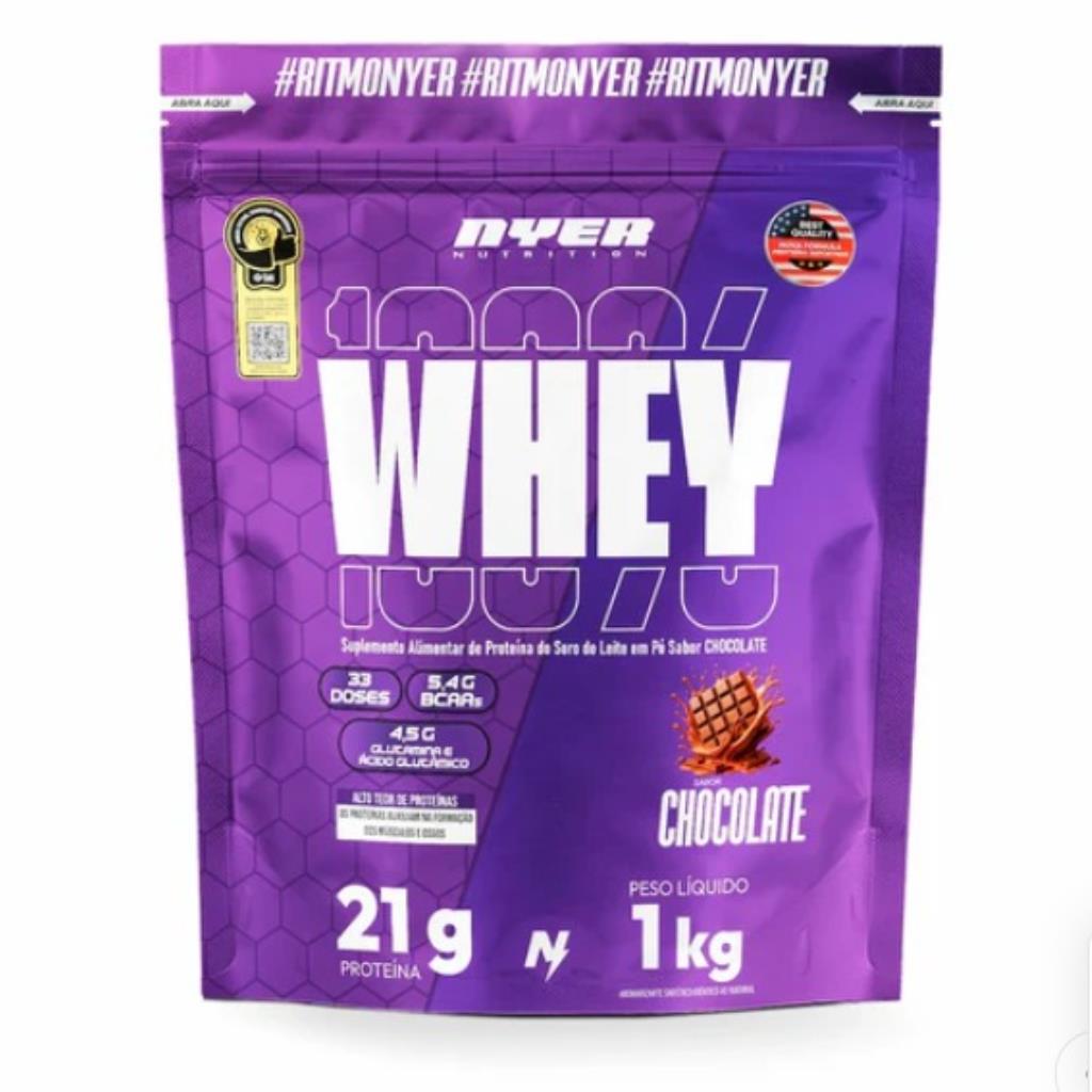 Whey Protein Refil (Cookies) Nyer - 1kg