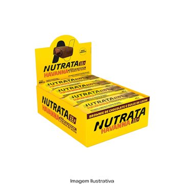 Barra Proteíca Havanna (Doce de Leite c/ Brownie de Chocolate) Nutrata - 40g
