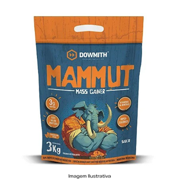 Hipercalórico Mammut (Baunilha) Downmith - 3kg