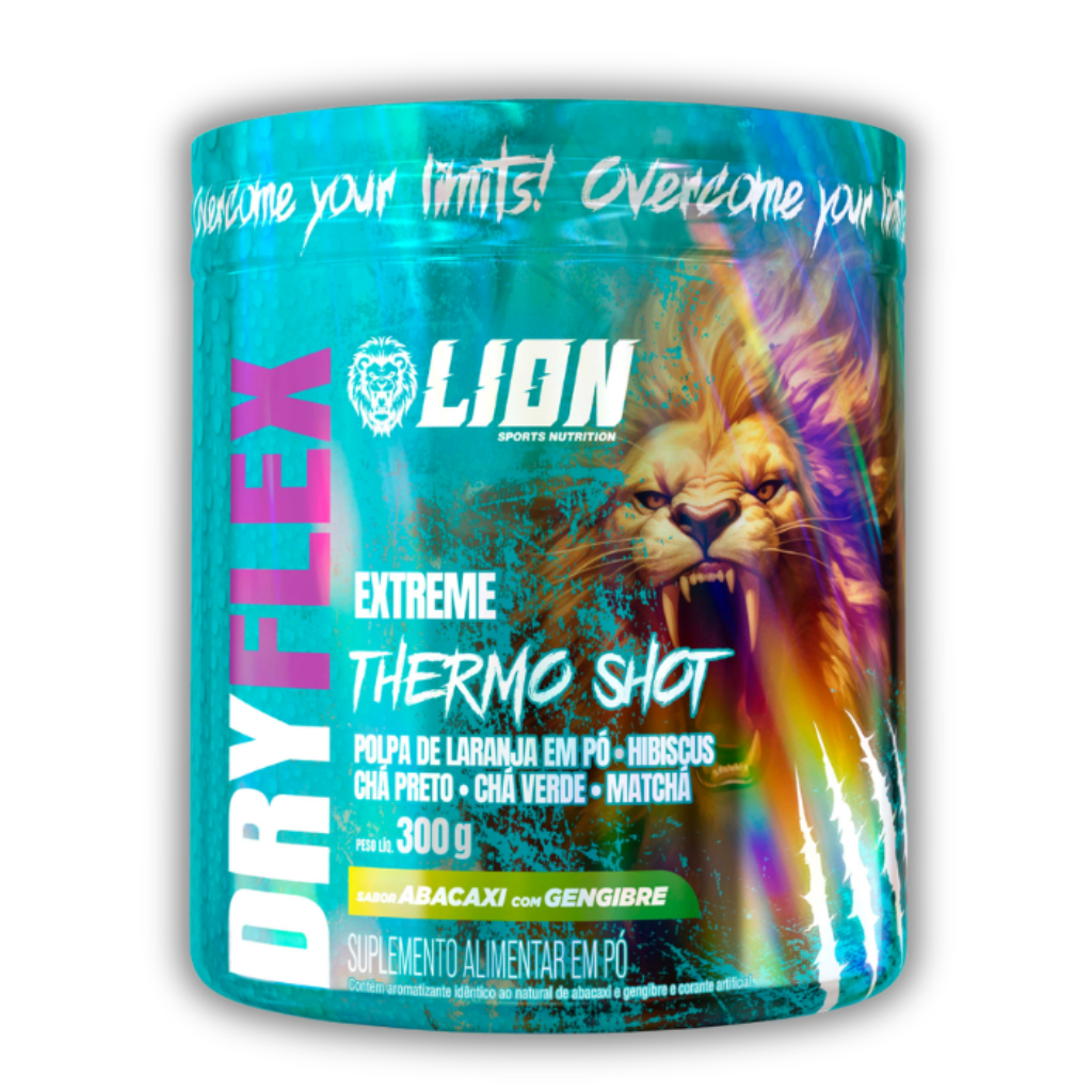 DRY FLEX 300G ABACAXI COM GENGIBRE LION SPORTS NUTRITION