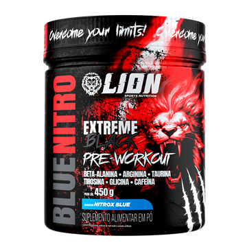 EXTREME BLACK 450G NITROX BLUE LION SPORTS NUTRITION