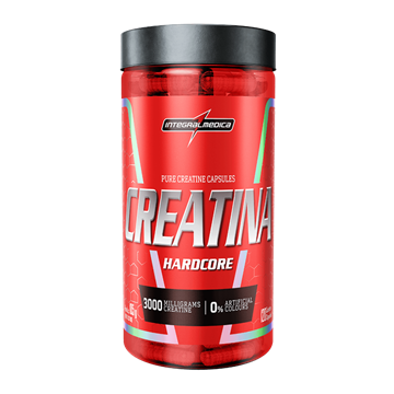 CREATINA HARDCORE 120 CAPSULAS INTEGRAL MEDICA