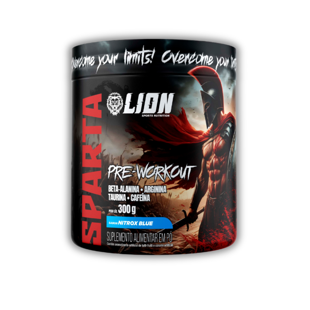 SPARTA PRE WORKOUT 300G NITROX BLUE LION SPORTS NUTRITION