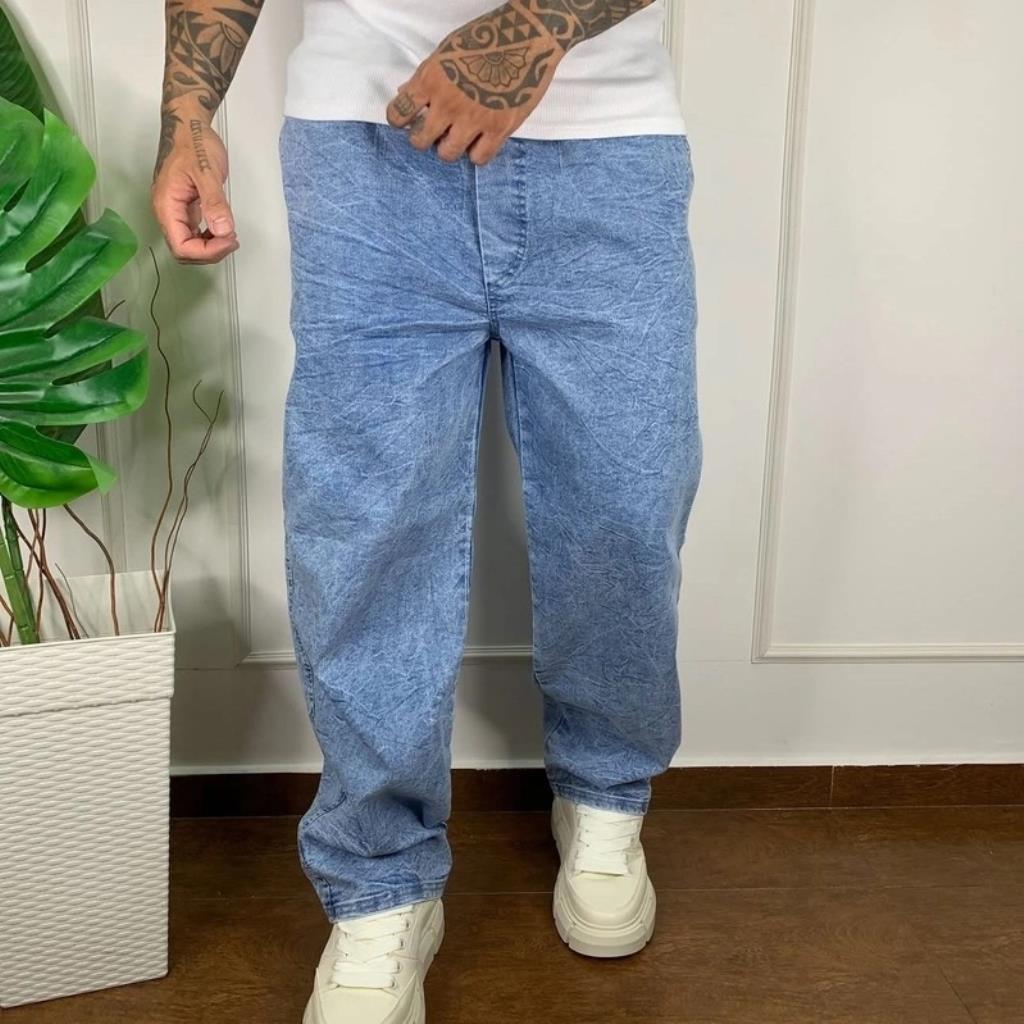 Calça Cargo Jeans