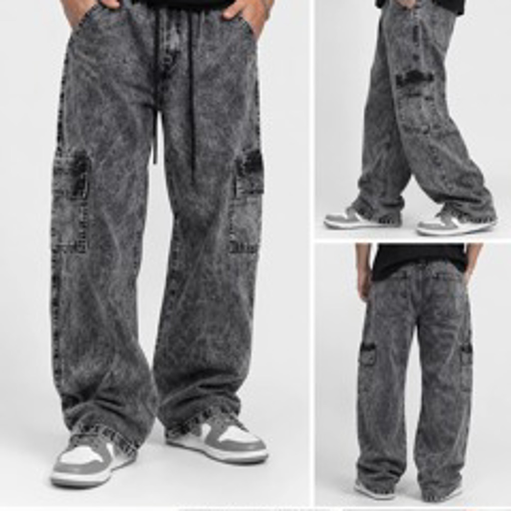 Calça cargo ballon estonada