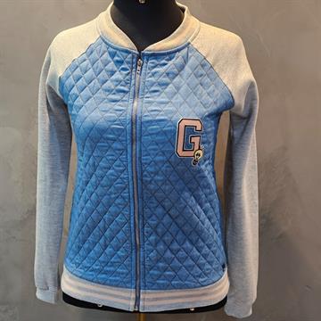 JAQUETA JUVENIL EM MOLETOM E METALASSE 0716 14