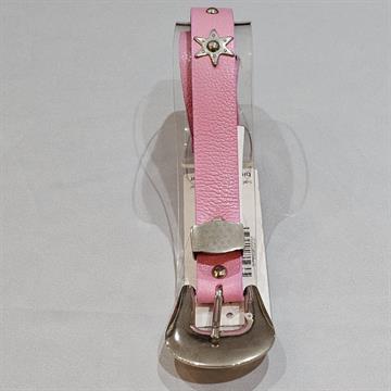 CINTO FEMININO ESTRELA EM COURO  ROSA BIRÔ FASHION  P