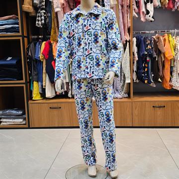 PIJAMA INFANTIL MANGA LONGA EM SOFT – ESTAMPA DIVERTIDA (TAM 2|)