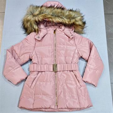 JAQUETA EM POLIÉSTER FEMININA MILON ACOLCHOADA. COR ROSA. TAM 06.