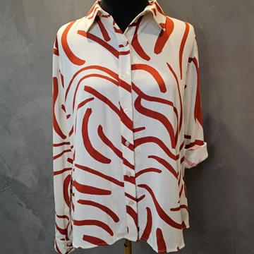 CAMISA VISCOSE EST, PRINT COM BOTOES  P M G GG