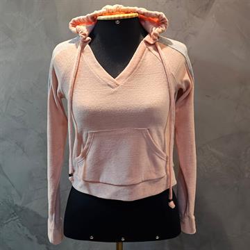 BLUSÃO JUVENIL  FEMININO CATIVA DE ALGODÃO SALMÃO. TAM 14.