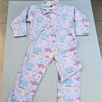 PIJAMA INFANTIL TIP TOP EM SOFT – ESTAMPA DINOSSAUROS (TAM 3)