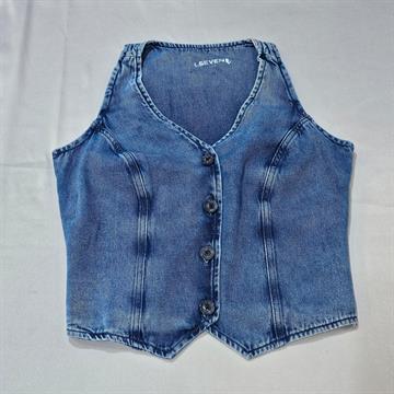 COLETE FEMININO LS JEANS SKY PASTA +STONE 76518