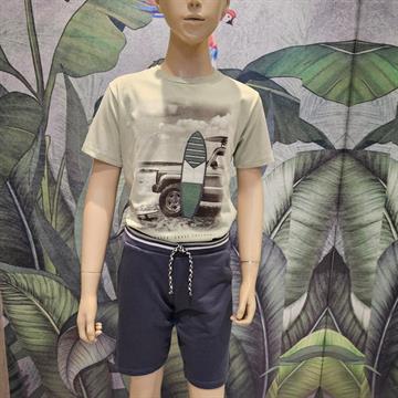 CONJUNTO INFANTIL MASCULINO CAMISETA SURF + SHORTS