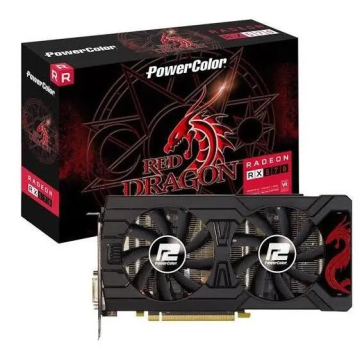 Placa de Vídeo Power Color AMD Radeon RX 570 4GB Red Dragon