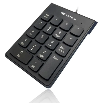 Teclado C3TECH KN-10BK com Fio USB