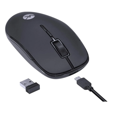 MOUSE SEM FIO RECARREGAVEL 1600DPI USB VINIK