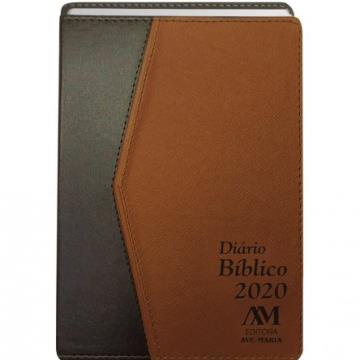 Diário Bíblico 2020 - Luxo - Caramelo - 428999