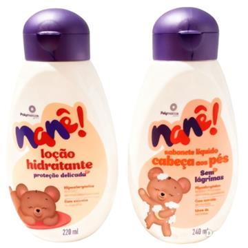 141684 Kit Nanê Hidratante Corporal + Sabonete Líquido