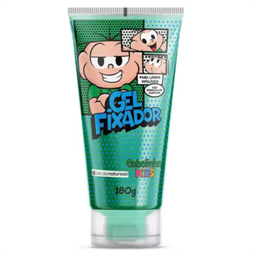 616419 Gel Fixador Cebolinha Kids Cia da Natureza 180g