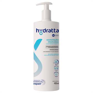 405408 Loção Corporal Hydratta Hidratação Profunda e Antirressecamento 400ml