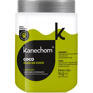 205041 Máscara Hidratante Kanechom Óleo de Coco 1kg