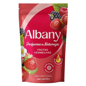 410556 Sabonete Líquido Albany Frutas Vermelhas Refil 200ml