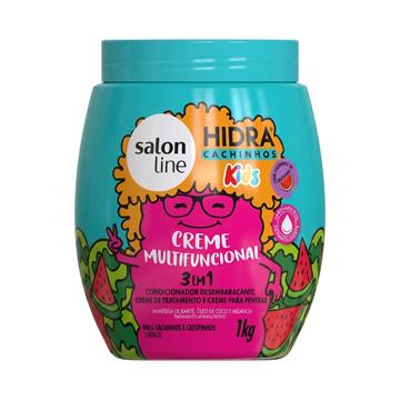 326143 Creme Multifuncional Salon Line Cachinhos Kids 3 em 1 1kg