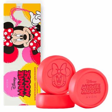 104222 Sabonete Barra Minnie Avon 3 Unidades 50g (cada)